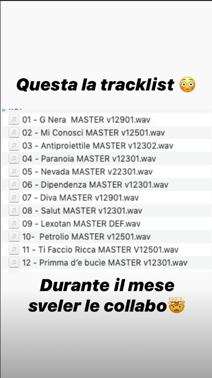 Tracklist